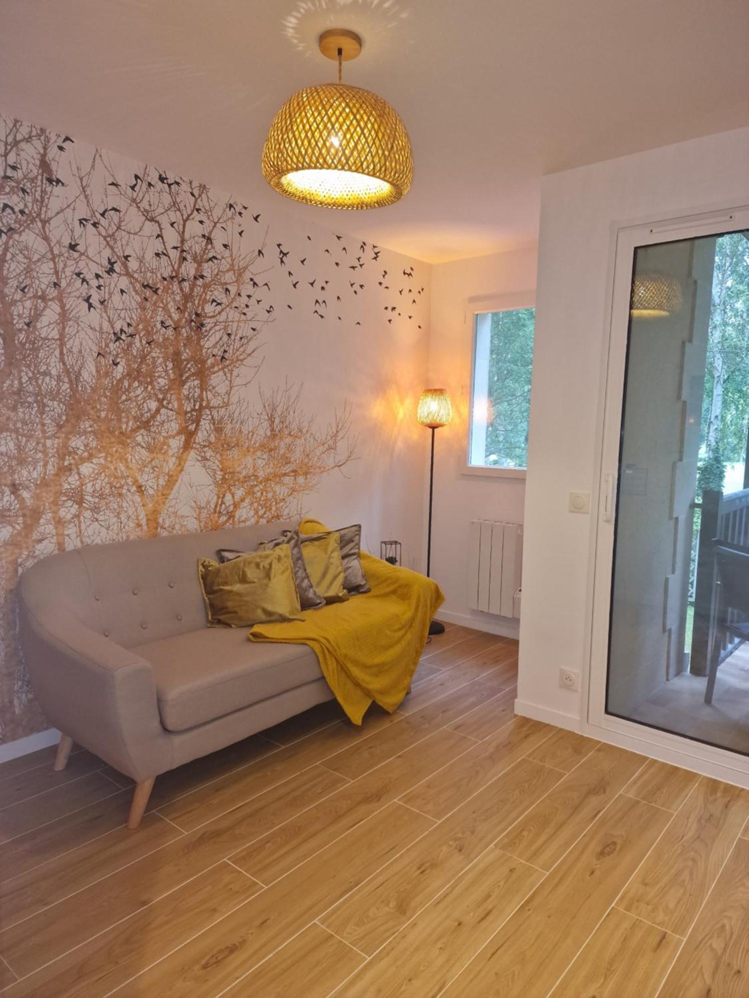 Appart 2 Chambres Piscine Chez Rox - Residence Du Golf 多维尔 外观 照片